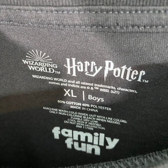 Wizarding World of Harry Potter Youth Glow In The Dark L/S Graphic Tee Size XL - Picture 8 of 8